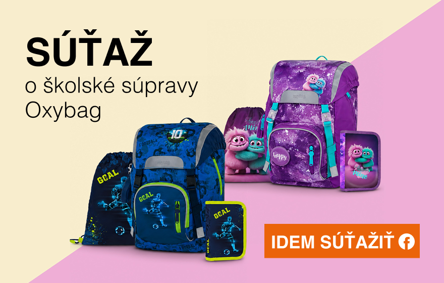 SÚŤAŽ so značkou Oxybag
