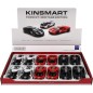 Auto Kinsmart Ford GT 1:38 kov/plast 12,5 cm 3 farby na spätné natiahnutie