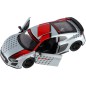 Auto Kinsmart 2020 Audi R8 Coupé 1:36 kov/plast 12,5 cm 4 farby na spätné natiahnutie