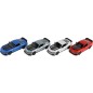 Auto Kinsmart 2024 Ford Mustang Dark Horse 1:38 kov/plast 12,5 cm 4 farby na spätné nat.