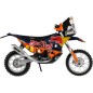 Motorka Bburago Red Bull KTM Rally Dakar 2019 kov/plast 12cm na voľný chod