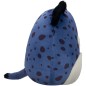 SQUISHMALLOWS Modrý gepard s chlpatým bruškom - Spotts, 30 cm