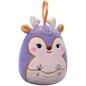 SQUISHMALLOWS Vianočná ozdoba Sob s trblietavými parohmi - Jaida, 10 cm