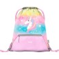 Aktovka pre prváka Baagl Zippy plus Rainbow Unicorn SET: aktovka, peračník, vrecko