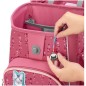 Školská taška Step by Step BASIS, Pink Bubbles - 4 dielny set, AGR certifikát