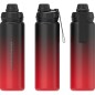 Fľaša na pitie z nehrdzavejúcej ocele coocazoo 0,7 l, Gradient Red