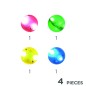 Cleverclixx – Guľôčková dráha – Súprava guľôčok Dazzling Lights – 4 ks