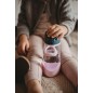 Sport fľaša na pitie 450 ml – indigo/ružová