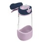 Sport fľaša na pitie 450 ml – indigo/ružová