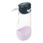 Sport fľaša na pitie 600 ml - indigo/ružová