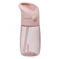 Fľaša na pitie so slamkou Junior 380 ml - blush crush