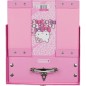 Skladací školský kufrík s kovaním Baagl Hello Kitty Sweet Leopard