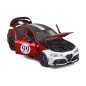 Bburago - Autá HOBBY, Alfa Romeo Giulia GTAm, červeno-biela metalíza, 1:18
