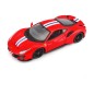 Bburago - RACE+PLAY Ferrari 488 Pista, červená, 1:24