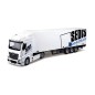 Bburago - HAULERS LIFT & LOAD, M-B Actros kamión s prívesom a príslušenstvom, 1:43