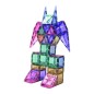 Cleverclixx – Magnetická stavebnica Creative Pack Pastel – 125 ks