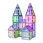 Cleverclixx – Magnetická stavebnica Creative Pack Pastel – 125 ks