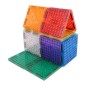 Cleverclixx – Magnetická stavebnica Brick Tiles Pack Intense – 16 ks