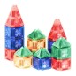 Cleverclixx – Magnetická stavebnica Mini Tiles Pack Intense – 28 ks