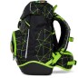 Ruksak do školy Ergobag Prime Fluo Race, SET batoh+penál+dosky