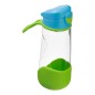Sport fľaša na pitie 450 ml – modrá/zelená