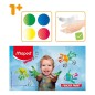 Prstové farby Maped Color´s Peps- 4 x 80 ml