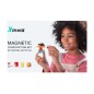 PIXIO magnetická stavebnica – 100 ks