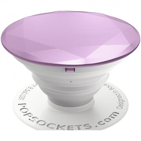 PopSockets Original PopGrip, Lilac Metallic Diamond, hliníkový