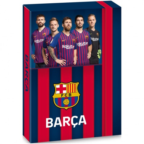 Box na zošity FC Barcelona 19 hráči A5