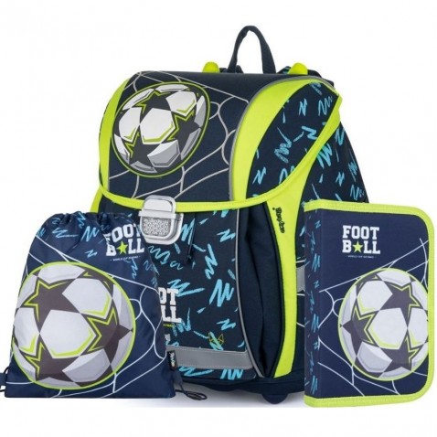 Školská taška Oxybag PREMIUM Light futbal 3dielny set