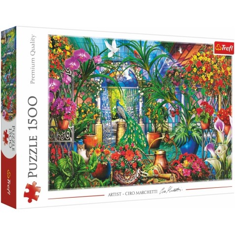 Trefl Puzzle Tajná záhrada 1500 dielikov