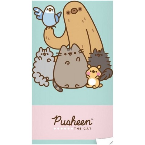 Osuška Mačička Pusheen Gund Stromy Pip Bo a Cheek