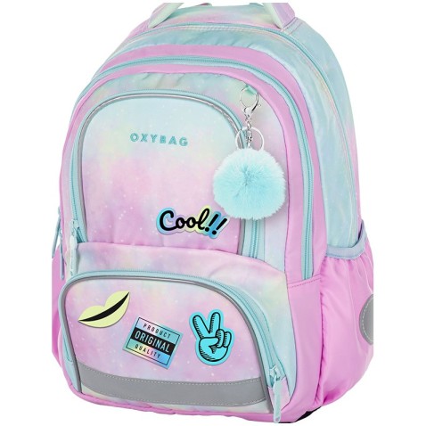 Dievčenský školský ruksak OXY NEXT Rainbow