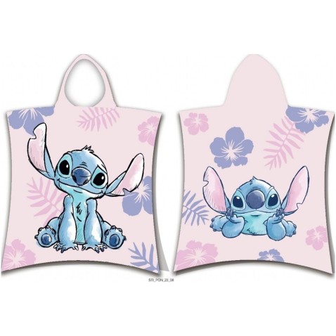 Detské pončo Lilo a Stitch Pink