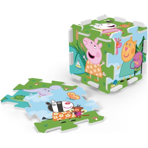 Penové puzzle Prasiatko Peppa/Peppa Pig 8ks 0m+