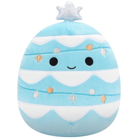 SQUISHMALLOWS vianočný stromček modrý - Keiko