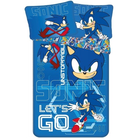 Obliečky Sonic Let's go