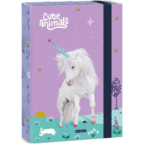 Box na zošity A4 Cute Animals - jednorožec