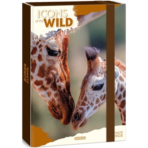 Box na zošity A4 Icons of the Wild - Giraffes