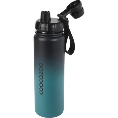 Fľaša na pitie z nehrdzavejúcej ocele coocazoo 0,7 l, Gradient Teal