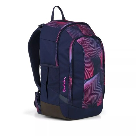 Študentský batoh Ergobag Satch air – Seismic Pink