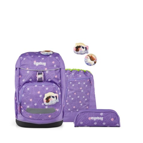 Školský batoh Ergobag Flex Set – PonyBearadise