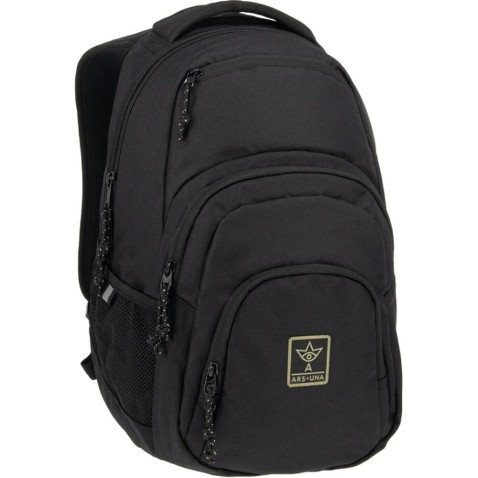 ARS UNA Študentský batoh Cordura Black-Violet 26 AU-2