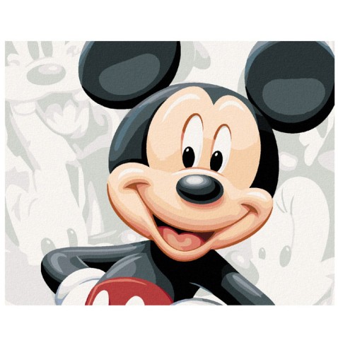 Zuty Maľovanie podľa čísel na ráme PLAKÁT MICKEY MOUSE