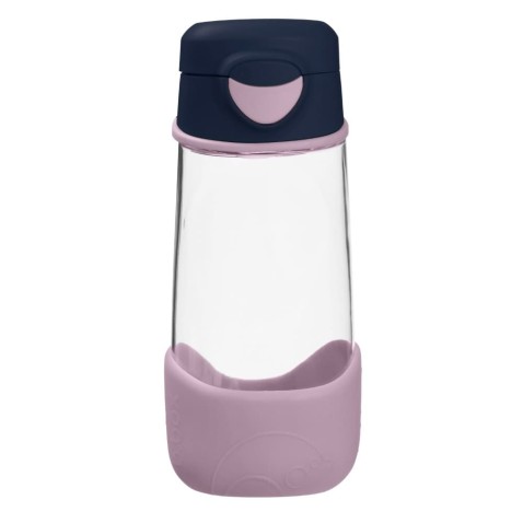 Sport fľaša na pitie 450 ml – indigo/ružová