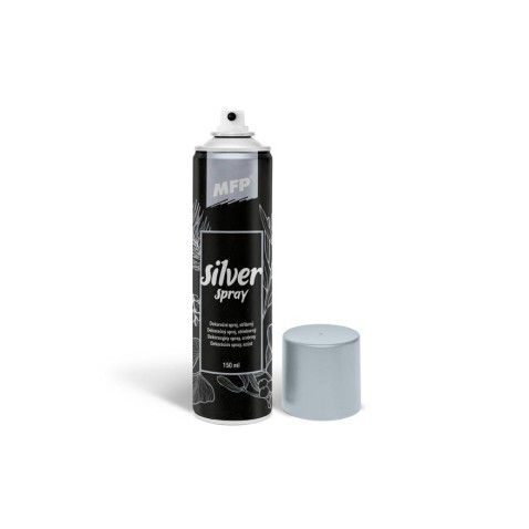 Spray 150 ml dekoratívne striebornéý