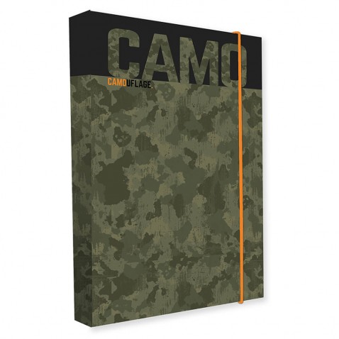 Box na zošity A4 CAMO