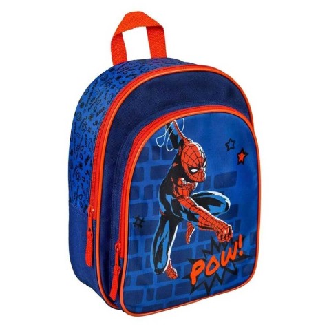 Detsky batoh Spiderman tm. modrý