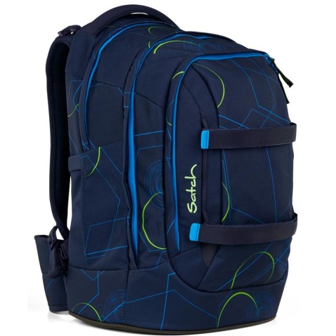 Študentský batoh Satch Blue Tech