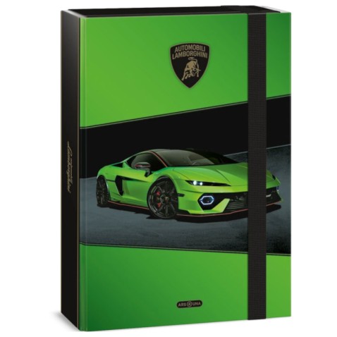 Box na zošity A4 Ars Una Lamborghini 26 zelený